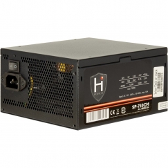 Inter-Tech HiPower SP-750CM toiteallika komponent 750 W 20+4 pin ATX ATX Must