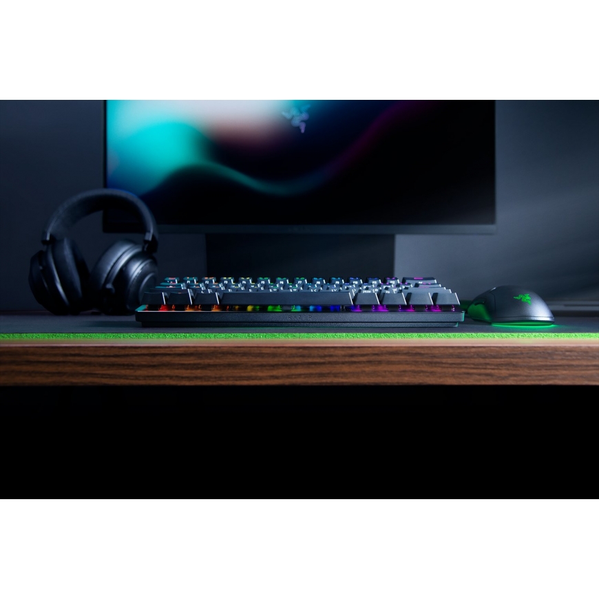 Razer Huntsman Mini klaviatūra Žaidimams USB QWERTZ Vokiečių Juoda – 4