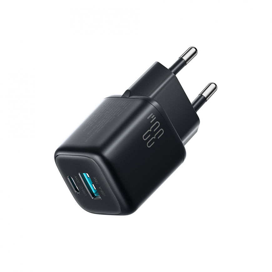 Joyroom JR-TG7 33W USB-A + USB-C Wall Charger with 60W USB-C to
