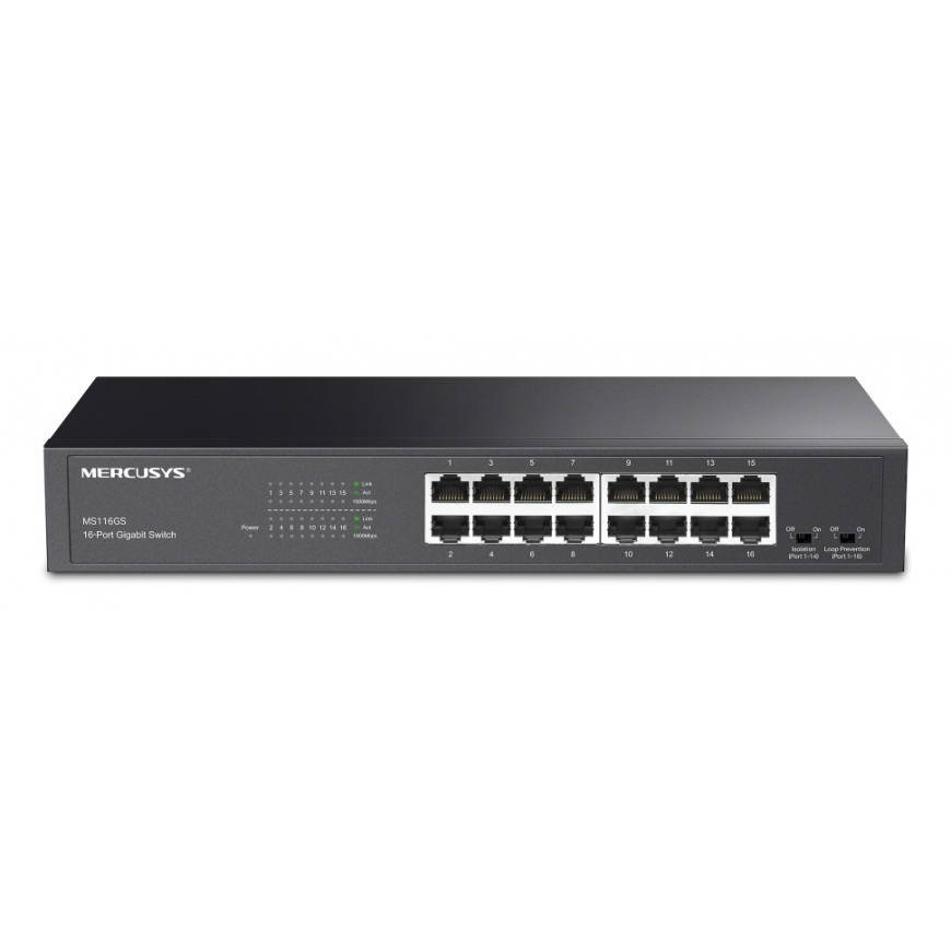 Mercusys MS116GS tīkla pārslēgs Gigabit Ethernet