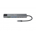 Equip 133497 sülearvuti dokk ja pordireplikaator Juhtmega ühendatud USB tüüp-C Must, Hall Equip 133497 sülearvuti dokk ja pordireplikaator Juhtmega ühendatud USB tüüp-C Must, Hall