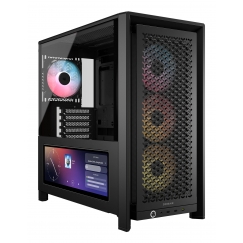 Corsair FRAME 4000D LCD RS ARGB Midi Tower Musta
