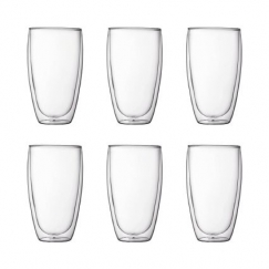 Bodum Pavina set krūze Caurspīdīgs Universāls 6 pcs