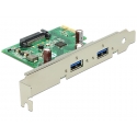 DeLOCK 89391 интерфейсная карта/адаптер Внутренний USB 3.2 Gen 1 (3.1 Gen 1) DeLOCK 89391 интерфейсная карта/адаптер Внутренний USB 3.2 Gen 1 (3.1 Gen 1)