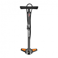 Rockbros GP6532B Floor Pump with Pressure Gauge - Black and Oran