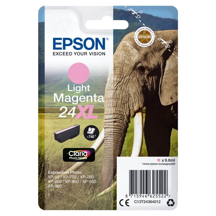 Epson Elephant C13T24364012 tintes kārtridžs 1