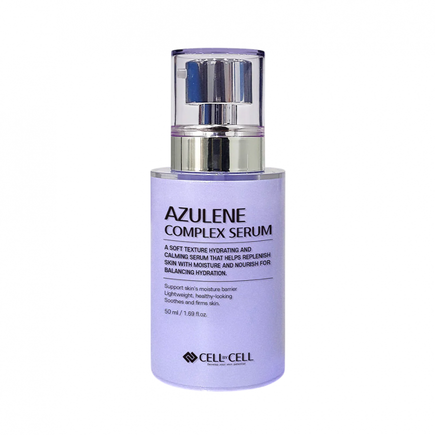 Cell By Cell, Azulene, Soothing & Firming, Serum, For Face, 50 m