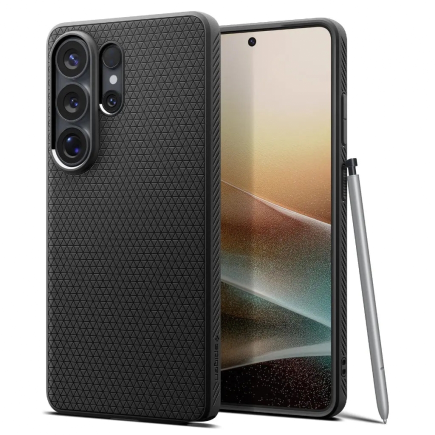 Spigen Liquid Air mobiliojo telefono dėklas 17,5 cm (6.9") Juoda