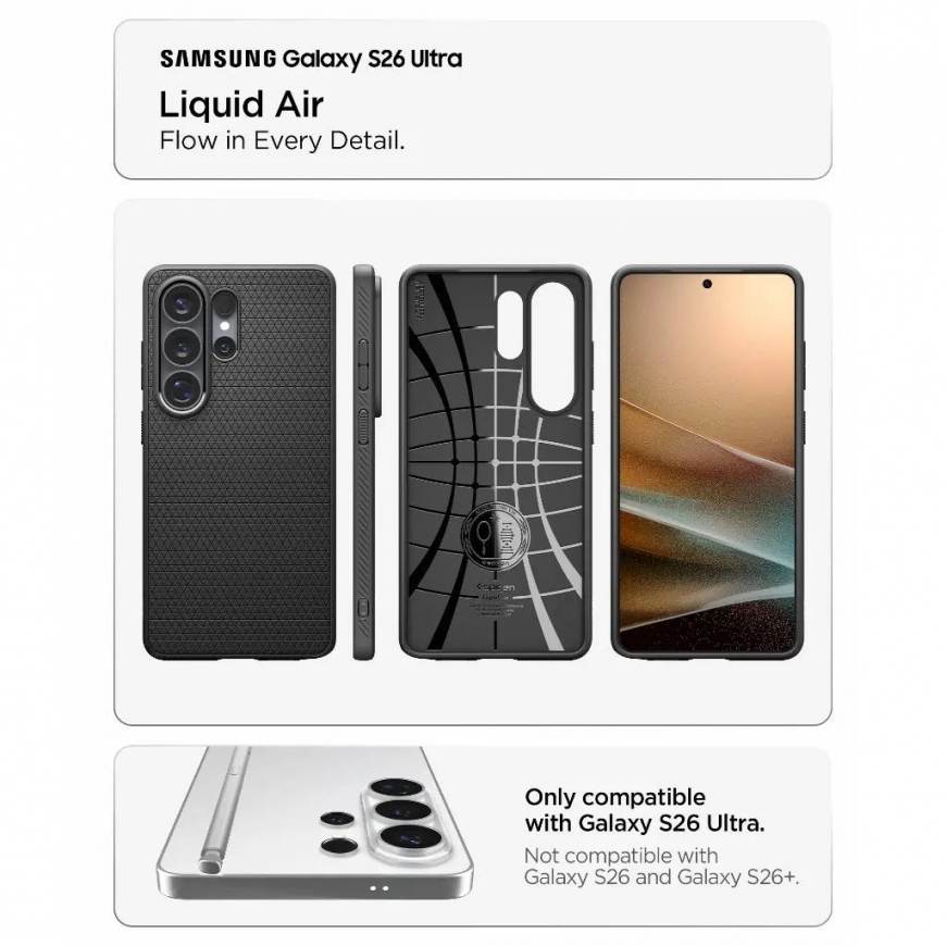 Spigen Liquid Air mobiiltelefoni ümbris 17,5 cm (6.9") Kate Must – 2