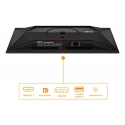 AOC G4 Q27G4SDR монитор для ПК 67,3 cm (26.5") 2560 x 1440 пикселей Quad HD QD-OLED Черный, Красный
