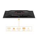 AOC G4 Q27G4ZD computer monitor 68.6 cm (27") 2560 x 1440 pixels Quad HD QD-OLED Black, Red
