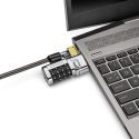 Kensington ClickSafe Universal Combination Laptop Lock kaablilukk Must, Metallik 1,8 m