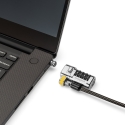 Kensington ClickSafe Universal Combination Laptop Lock kaablilukk Must, Metallik 1,8 m