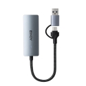 Lindy 43415 хаб-разветвитель USB 3.2 Gen 2 (3.1 Gen 2) Type-C 5000 Мбит/с Серый Lindy 43415 хаб-разветвитель USB 3.2 Gen 2 (3.1 Gen 2) Type-C 5000 Мбит/с Серый