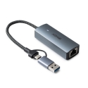 Lindy 43415 хаб-разветвитель USB 3.2 Gen 2 (3.1 Gen 2) Type-C 5000 Мбит/с Серый Lindy 43415 хаб-разветвитель USB 3.2 Gen 2 (3.1 Gen 2) Type-C 5000 Мбит/с Серый