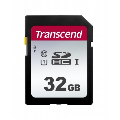 Transcend 300S 32 GB SDHC NAND Klasės 10