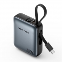 Vention FHEH0 power bank Lithium Polymer (LiPo) 10000 mAh Black