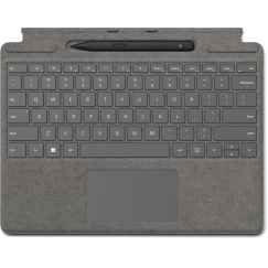 Microsoft Surface Pro Keyboard w/ Slim Pen 2 Microsoft Cover port Platinum