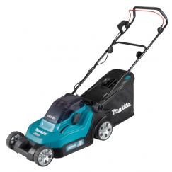 Makita DLM382PT2 žoliapjovė Stumiama žoliapjovė Baterija Žalia