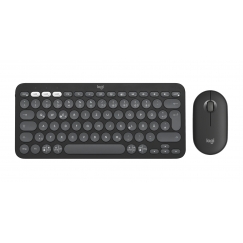 Logitech 920-012203 клавиатура Мышь входит в комплектацию Универсальная РЧ беспроводной + Bluetooth 