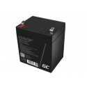 Green Cell AGM44 UPS-aku Suletud pliiaku (VRLA) 12 V 4,5 Ah Green Cell AGM44 UPS-aku Suletud pliiaku (VRLA) 12 V 4,5 Ah