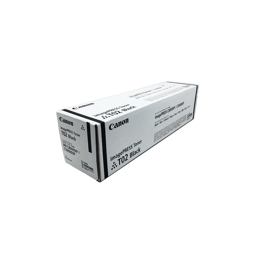 Canon T02 tonera kārtridžs 1 pcs Oriģināls Melns