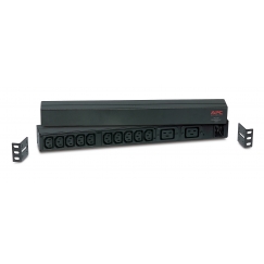 APC RACK PDU BASIC 1 U 16A 230V tehonjakeluyksikkö 12 AC-pistorasia(a) 0U/1U Musta