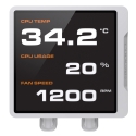 COUGAR CGR-PSDVPRGB-W-360 Процессор All-in-one liquid cooler 12 cm Белый COUGAR CGR-PSDVPRGB-W-360 Процессор All-in-one liquid cooler 12 cm Белый