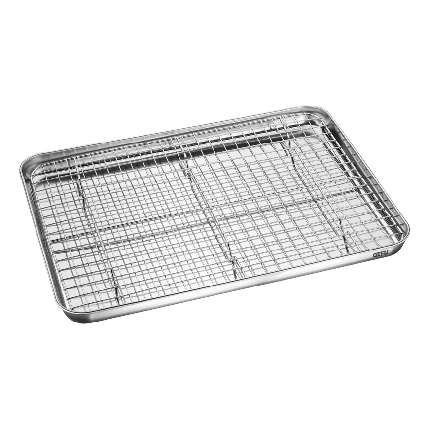 GEFU 14766 baking tray/sheet Grill & Oven Rectangular Stainless steel