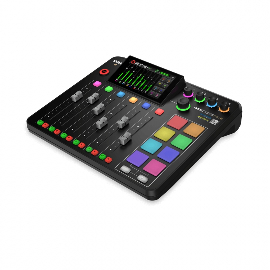 RØDE Caster Pro II Melns 37 pogas – 2
