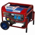 DEDRA DEGB3600K moottoripohjainen generaattori 2800 W 15 L Bensiini Sininen, Punainen DEDRA DEGB3600K moottoripohjainen generaattori 2800 W 15 L Bensiini Sininen, Punainen