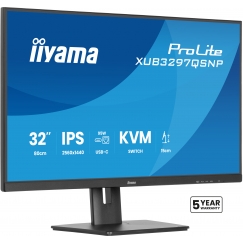 iiyama ProLite XUB3297QSNP-B1 tietokoneen litteä näyttö 81,3 cm (32") 2560 x 1440 pikseliä Quad HD L