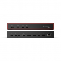 Lenovo ThinkPad Thunderbolt 4 Smart Dock Gen2 7500 Проводная Черный