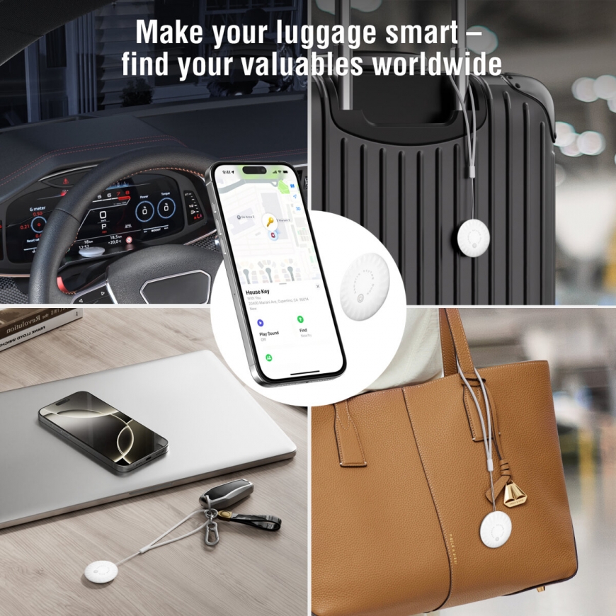 4smarts 541717 GPS tracker/finder Персональный Белый – 5