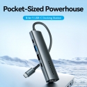 Vention TGL Vielinis USB 3.2 Gen 1 (3.1 Gen 1) Type-C Pilka Vention TGL Vielinis USB 3.2 Gen 1 (3.1 Gen 1) Type-C Pilka