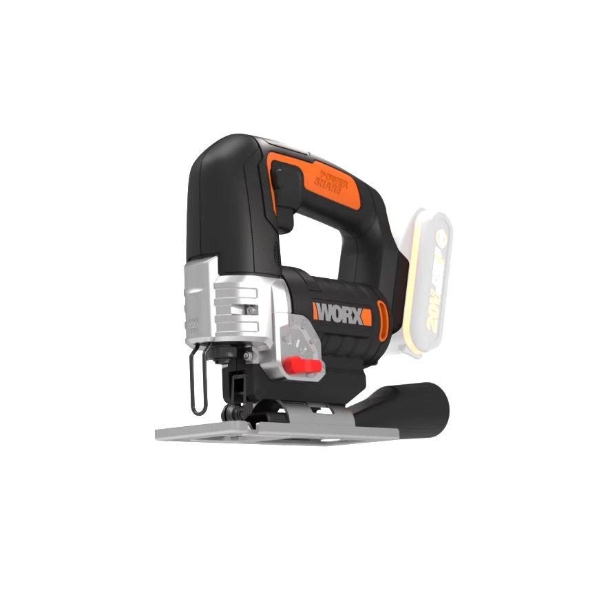 WORX WX543 elektriskais zāģis 2600 sitieni minūtē 1,7 kg