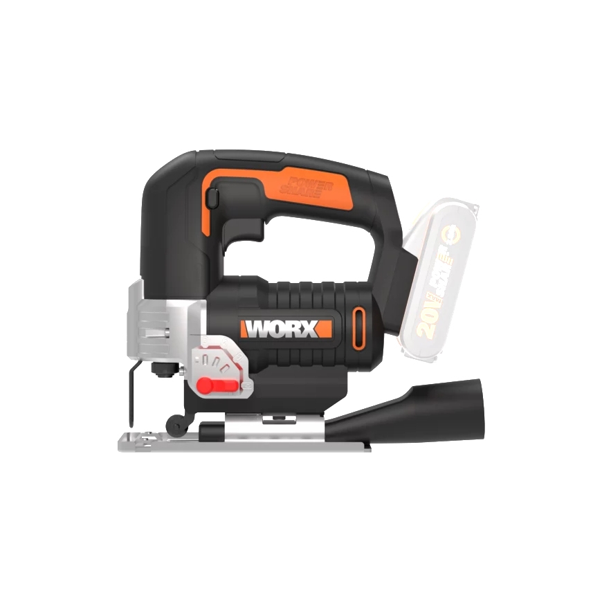 WORX WX543 elektriline jõhvsaag 2600 spm 1,7 kg – 4