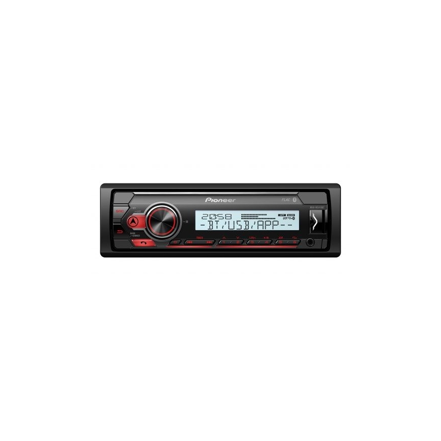 Pioneer MVH-MS410BT auto audio-video uztvērējs Melns
