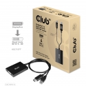 CLUB3D CAC-1010-A videokaabliadapter 0,6 m DisplayPort DVI-D + USB Must