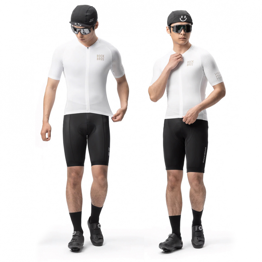 Rockbros YDDX011 Diamond Short Sleeve Cycling Jersey Size XL - W – 3