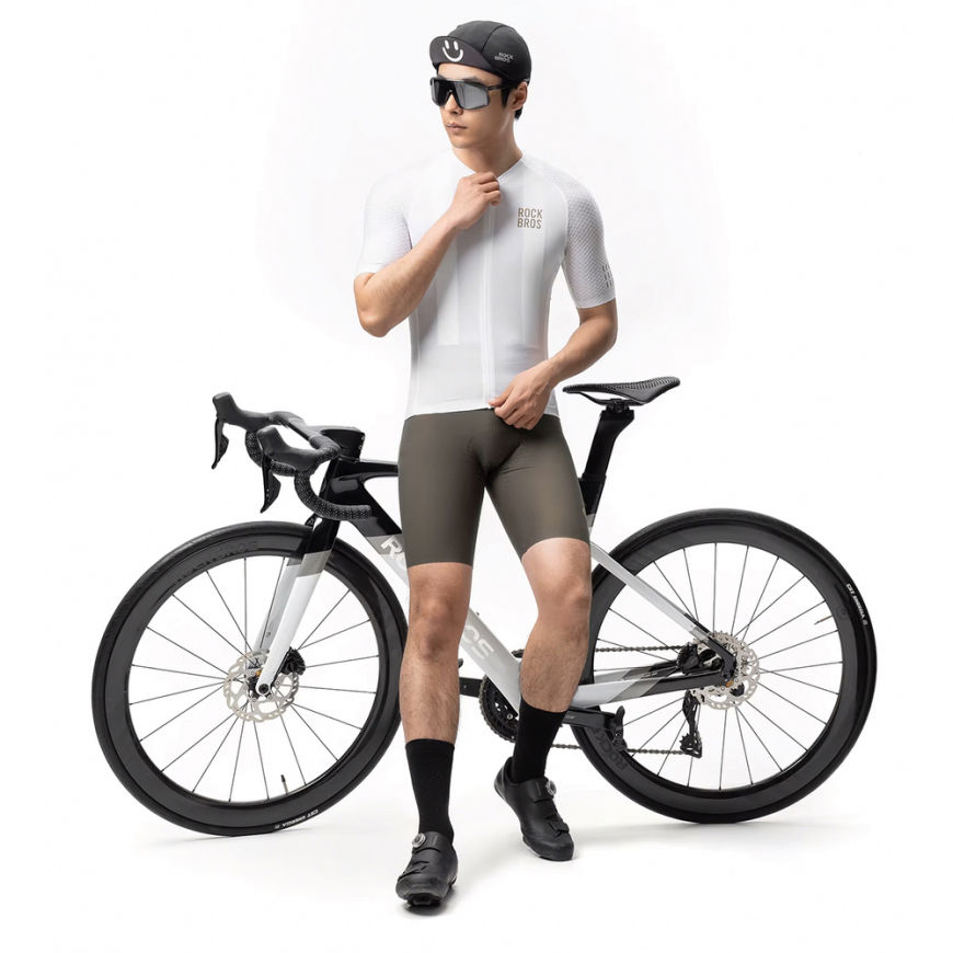 Rockbros YDDX011 Diamond Short Sleeve Cycling Jersey Size XL - W – 4