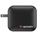 Verbatim GaN Charger 100W Universaalne Must Vahelduvvool Kiirlaadimine Hoonesisene Verbatim GaN Charger 100W Universaalne Must Vahelduvvool Kiirlaadimine Hoonesisene