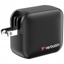 Verbatim GaN Charger 100W Universāls Melns AC Ātrā uzlāde Iekštelpas Verbatim GaN Charger 100W Universāls Melns AC Ātrā uzlāde Iekštelpas
