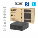 CLUB3D CSV-2562 knyginių kompiuterių dokas / jungčių replikatorius Vielinis Thunderbolt 5 Juoda CLUB3D CSV-2562 knyginių kompiuterių dokas / jungčių replikatorius Vielinis Thunderbolt 5 Juoda