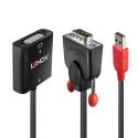 Lindy 38184 видео кабель адаптер 0,2 m DVI-D VGA (D-Sub) + USB Черный, Оранжевый Lindy 38184 видео кабель адаптер 0,2 m DVI-D VGA (D-Sub) + USB Черный, Оранжевый