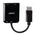 Lindy 38430 jaotur DisplayPort 21600 Mbit/s Must Lindy 38430 jaotur DisplayPort 21600 Mbit/s Must
