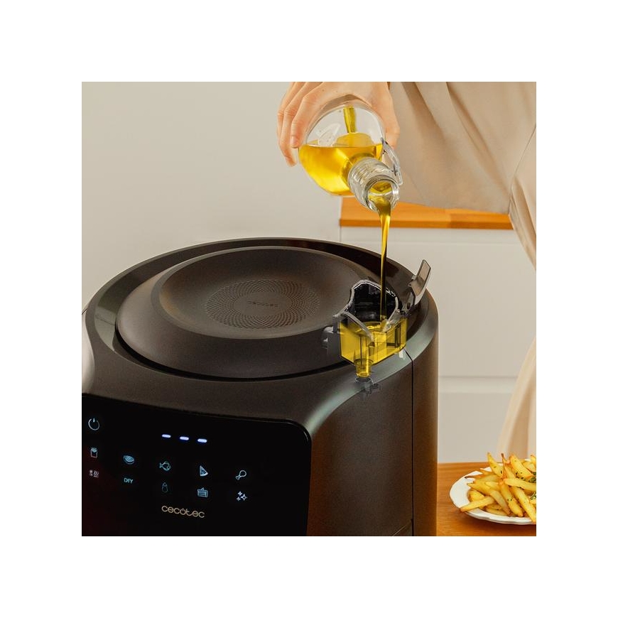 Cecotec 03300 fritüür Üksik 5,5 l Eraldiseisev 1550 W Fritüür madala rasvasusega toidu valmistamisek – 4