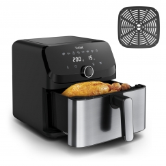 Tefal Easy Fry Mega EY855D10 fritüür Üksik 7,5 l Eraldiseisev 2020 W Kuumaõhu fritüür Must, Roostevaba teras