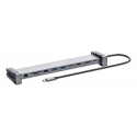 Manhattan 190398 sülearvuti dokk ja pordireplikaator Juhtmega ühendatud USB 3.2 Gen 1 (3.1 Gen 1) Ty Manhattan 190398 sülearvuti dokk ja pordireplikaator Juhtmega ühendatud USB 3.2 Gen 1 (3.1 Gen 1) Ty