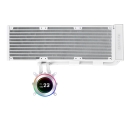 Lian Li GA II Hydroshift II LCD-C 360N Suoritin All-in-one-nesteenjäähdytin Valkoinen Lian Li GA II Hydroshift II LCD-C 360N Suoritin All-in-one-nesteenjäähdytin Valkoinen